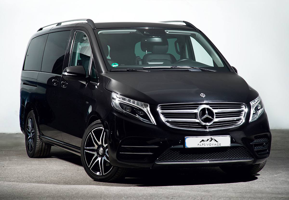 Van Mercedes V-class pour transfert